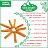 Dog Churpi Chew-100% Natural;  Himalayan Yak Cheese Churpi Dog Treat & Chews;  Grain-Free;  Gluten-Free;  Dental Chews;  2 Count;  Medium-5.5 oz